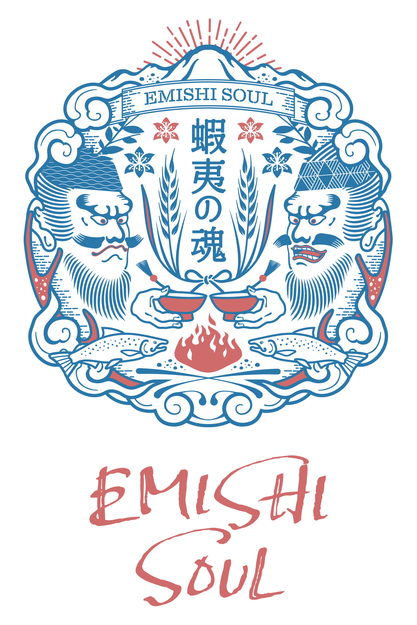 蝦夷の魂ロゴ
